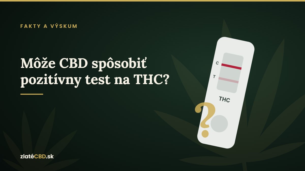 Rýchlotest na THC a otázka, či ho ovplyvní CBD